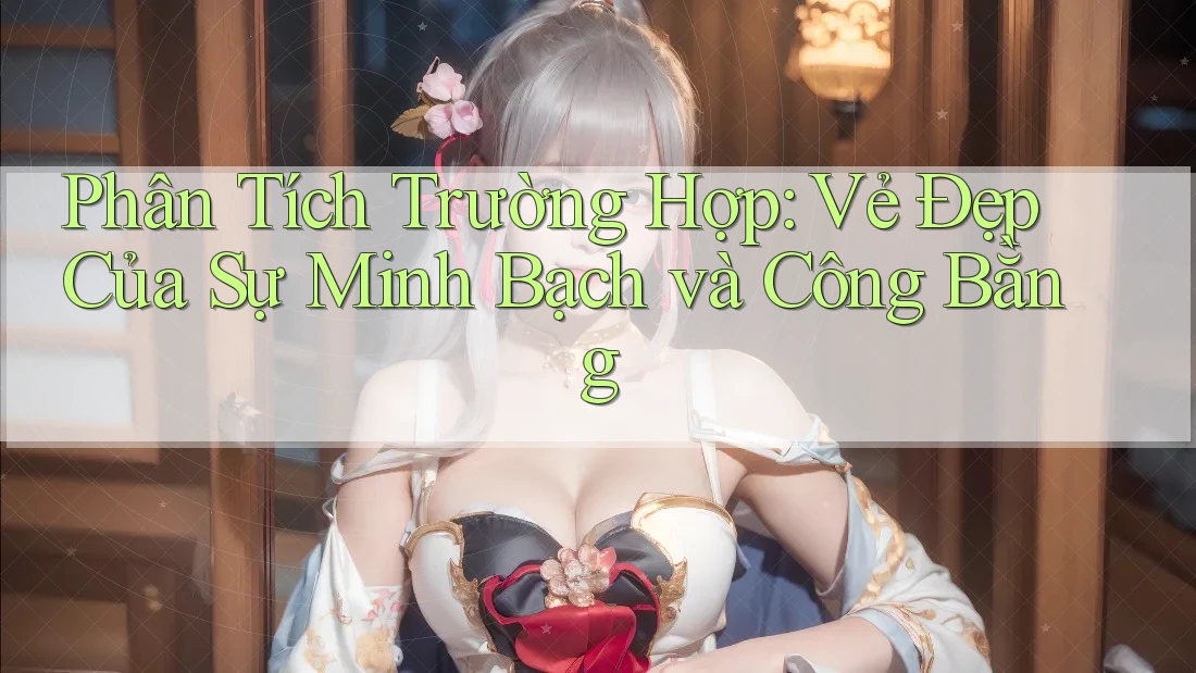 Phân Tích Trường Hợp: Vẻ Đẹp Của Sự Minh Bạch và Công Bằng Phân Tích Trường Hợp: Vẻ Đẹp Của Sự Minh Bạch và Công Bằng