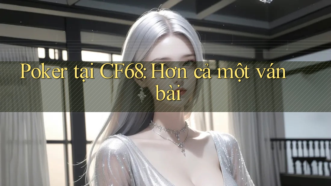 Poker tại CF68: Hơn cả một ván bài Poker tại CF68: Hơn cả một ván bài