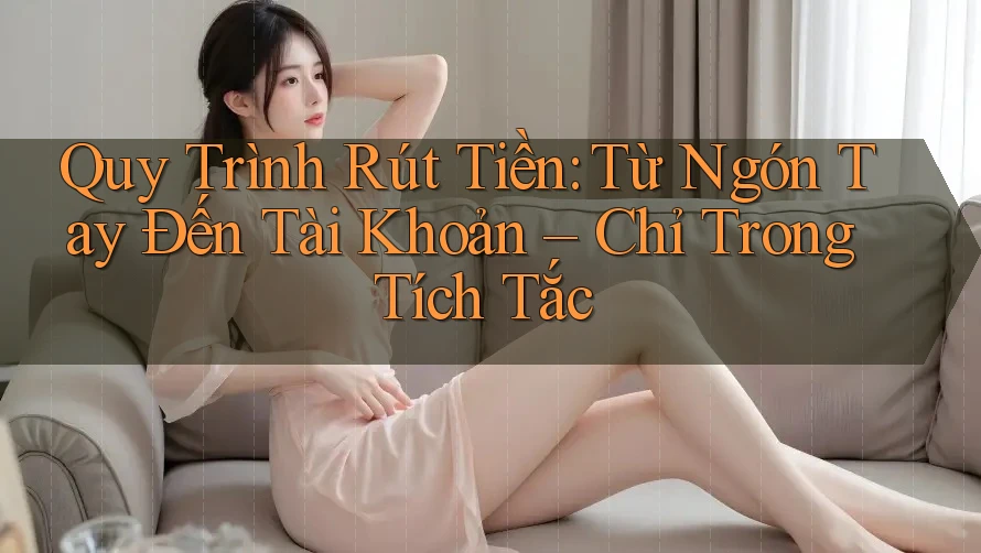 Quy Trình Rút Tiền: Từ Ngón Tay Đến Tài Khoản – Chỉ Trong Tích Tắc Quy Trình Rút Tiền: Từ Ngón Tay Đến Tài Khoản – Chỉ Trong Tích Tắc