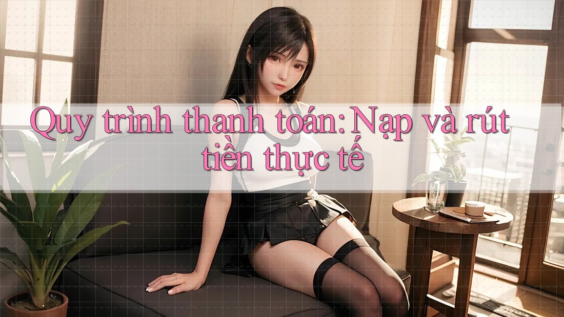 Quy trình thanh toán: Nạp và rút tiền thực tế Quy trình thanh toán: Nạp và rút tiền thực tế
