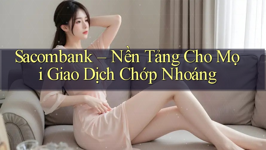 Sacombank – Nền Tảng Cho Mọi Giao Dịch Chớp Nhoáng Sacombank – Nền Tảng Cho Mọi Giao Dịch Chớp Nhoáng
