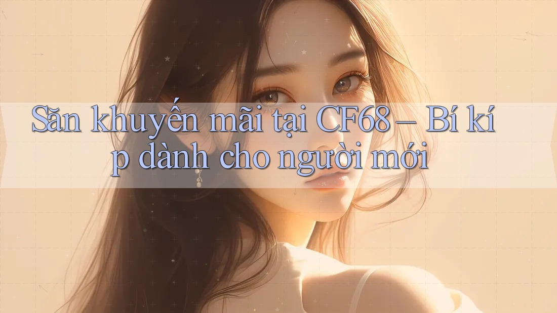 Săn khuyến mãi tại CF68 – Bí kíp dành cho người mới