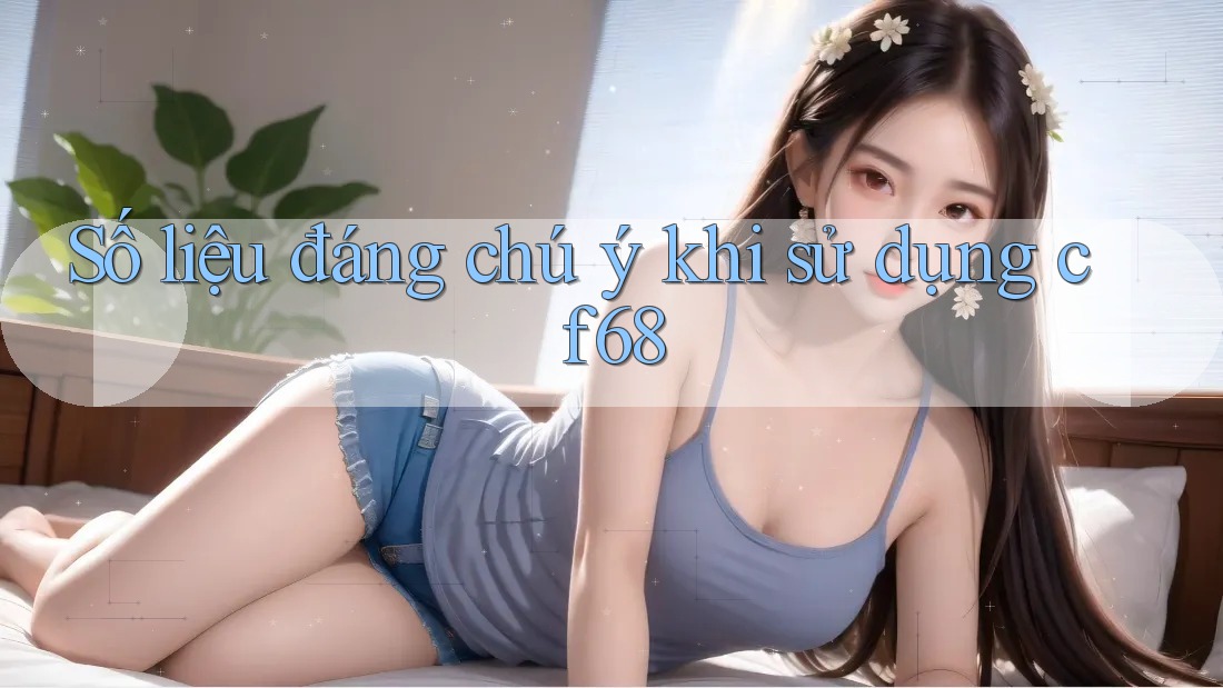 Số liệu đáng chú ý khi sử dụng cf68 Số liệu đáng chú ý khi sử dụng cf68