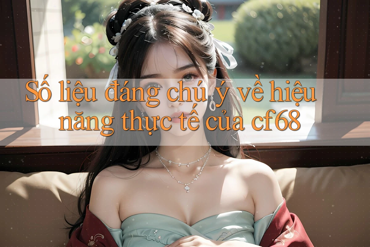 Số liệu đáng chú ý về hiệu năng thực tế của cf68 Số liệu đáng chú ý về hiệu năng thực tế của cf68