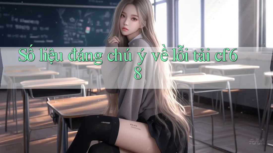 Số liệu đáng chú ý về lỗi tải cf68 Số liệu đáng chú ý về lỗi tải cf68
