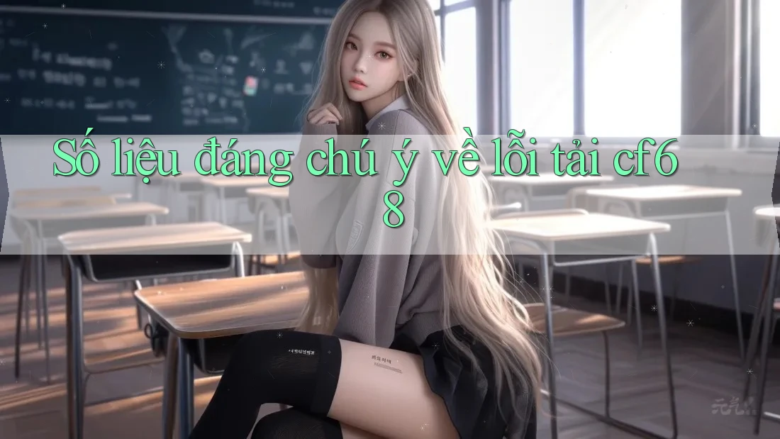 Số liệu đáng chú ý về lỗi tải cf68