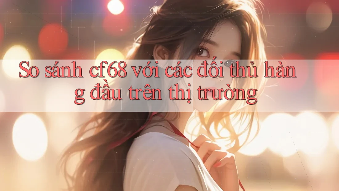 So sánh cf68 với các đối thủ hàng đầu trên thị trường