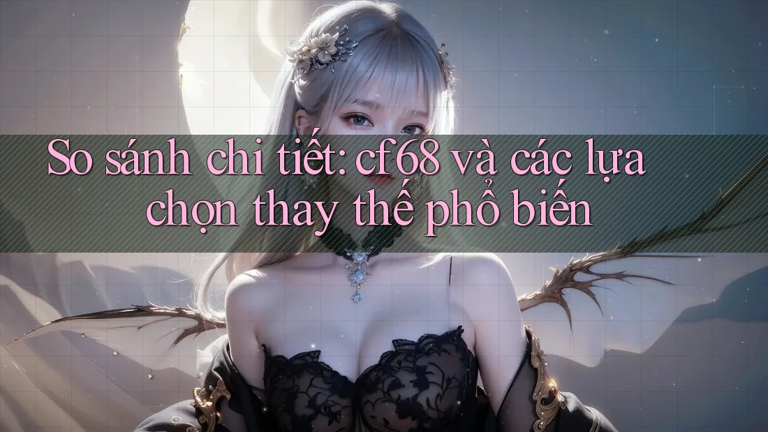 So sánh chi tiết: cf68 và các lựa chọn thay thế phổ biến So sánh chi tiết: cf68 và các lựa chọn thay thế phổ biến
