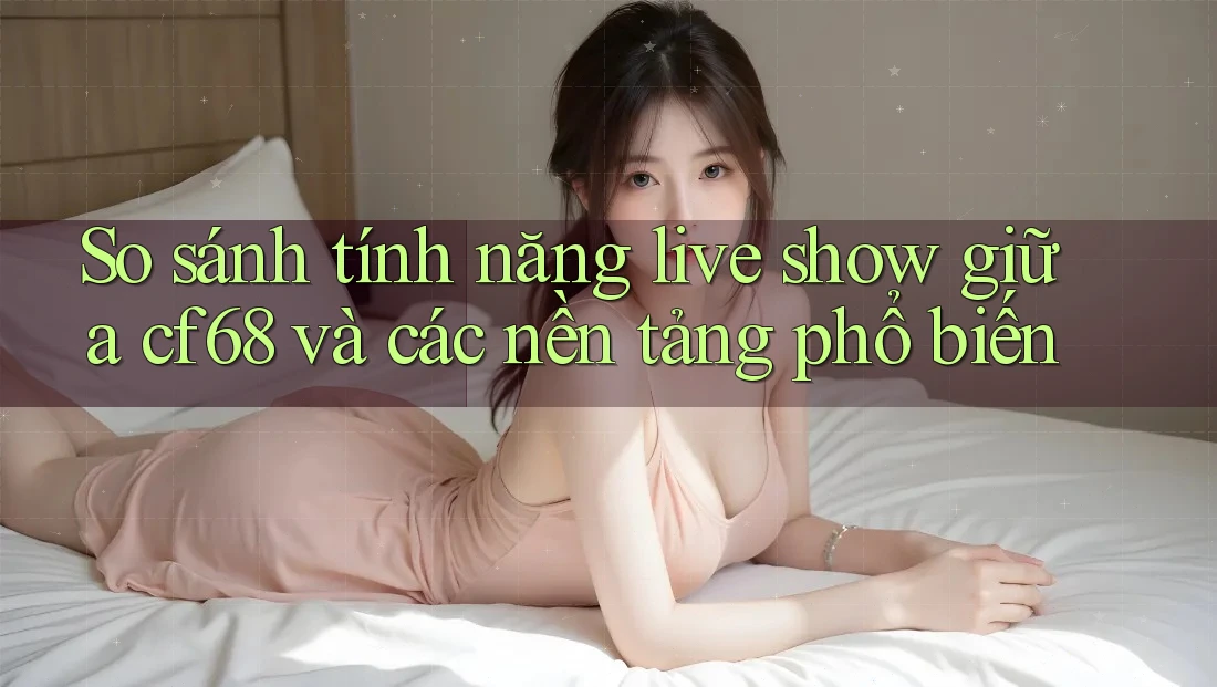 So sánh tính năng live show giữa cf68 và các nền tảng phổ biến So sánh tính năng live show giữa cf68 và các nền tảng phổ biến