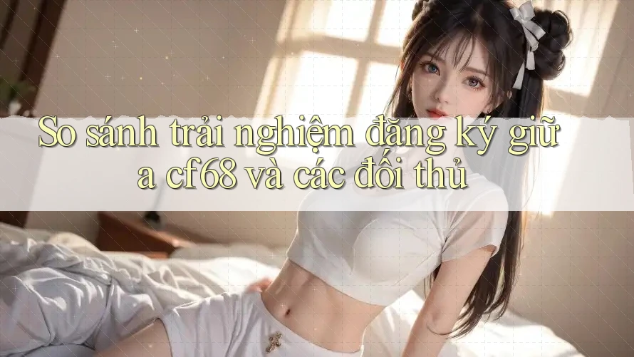 So sánh trải nghiệm đăng ký giữa cf68 và các đối thủ So sánh trải nghiệm đăng ký giữa cf68 và các đối thủ