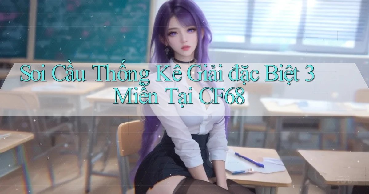 soi cầu thống kê giải đặc biệt 3 miền tại cf68