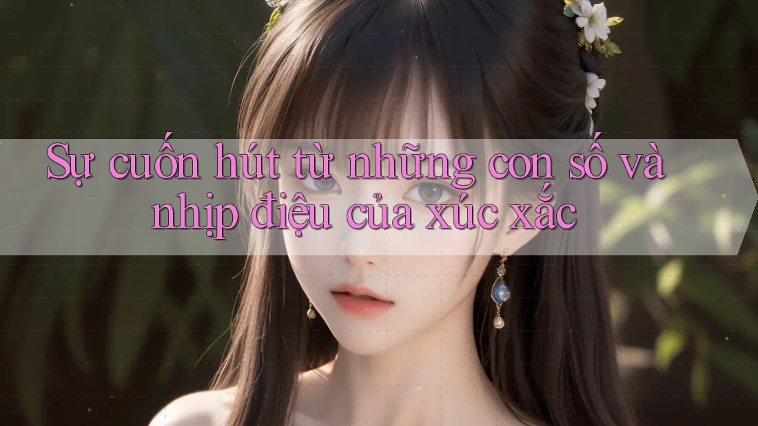 Sự cuốn hút từ những con số và nhịp điệu của xúc xắc Sự cuốn hút từ những con số và nhịp điệu của xúc xắc