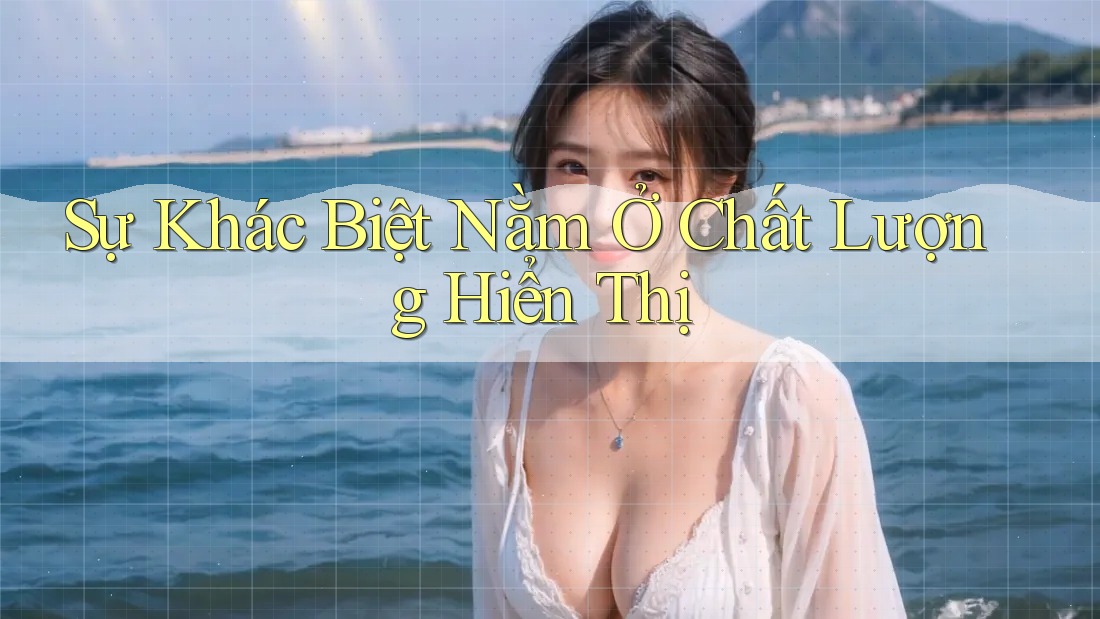 Sự Khác Biệt Nằm Ở Chất Lượng Hiển Thị Sự Khác Biệt Nằm Ở Chất Lượng Hiển Thị