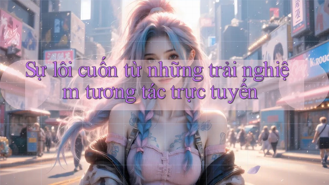 Sự lôi cuốn từ những trải nghiệm tương tác trực tuyến