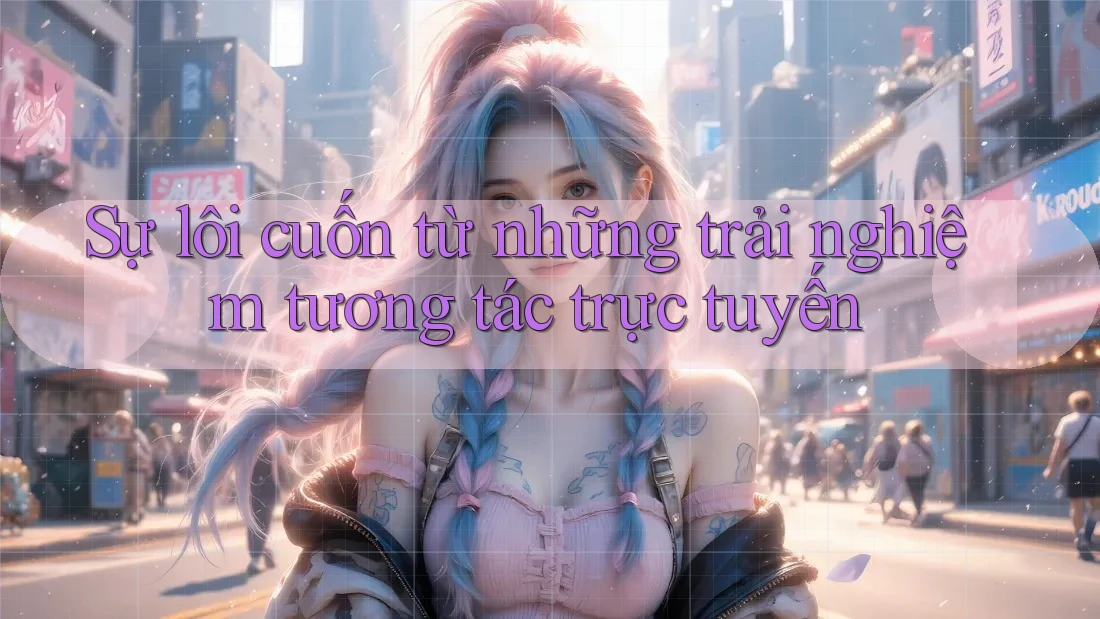 Sự lôi cuốn từ những trải nghiệm tương tác trực tuyến Sự lôi cuốn từ những trải nghiệm tương tác trực tuyến