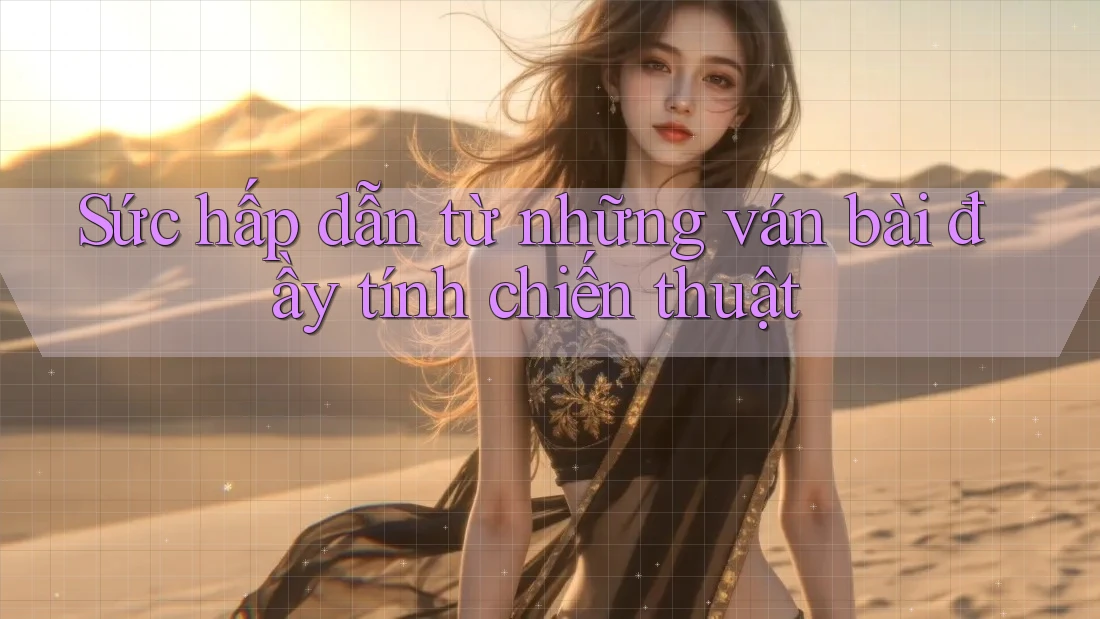 Sức hấp dẫn từ những ván bài đầy tính chiến thuật Sức hấp dẫn từ những ván bài đầy tính chiến thuật