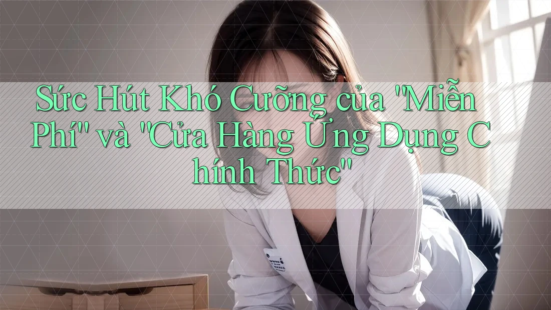 Sức Hút Khó Cưỡng của “Miễn Phí” và “Cửa Hàng Ứng Dụng Chính Thức” Sức Hút Khó Cưỡng của “Miễn Phí” và “Cửa Hàng Ứng Dụng Chính Thức”