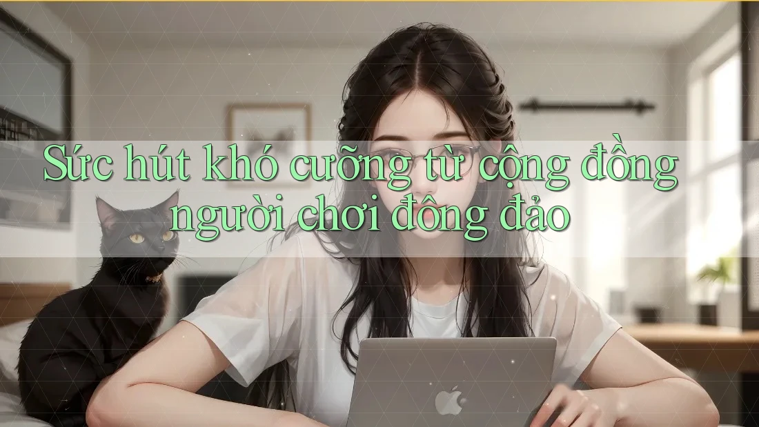 Sức hút khó cưỡng từ cộng đồng người chơi đông đảo Sức hút khó cưỡng từ cộng đồng người chơi đông đảo