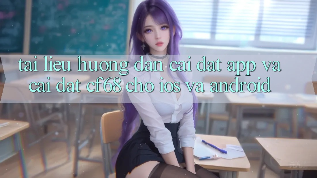 Tài liệu hướng dẫn Cài đặt App Và Cài Đặt cf68 Cho iOS và Android