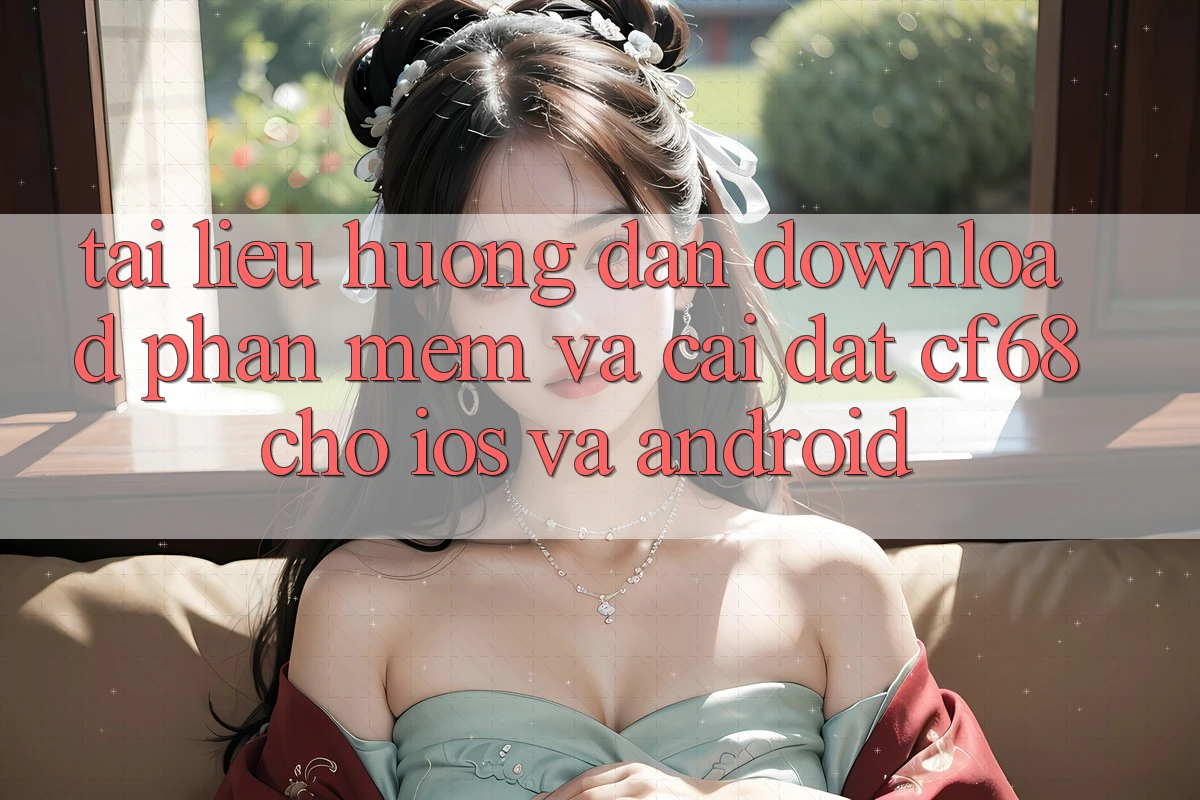 Tài liệu hướng dẫn Download Phần mềm Và Cài Đặt cf68 Cho iOS và Android Tài liệu hướng dẫn Download Phần mềm Và Cài Đặt cf68 Cho iOS và Android