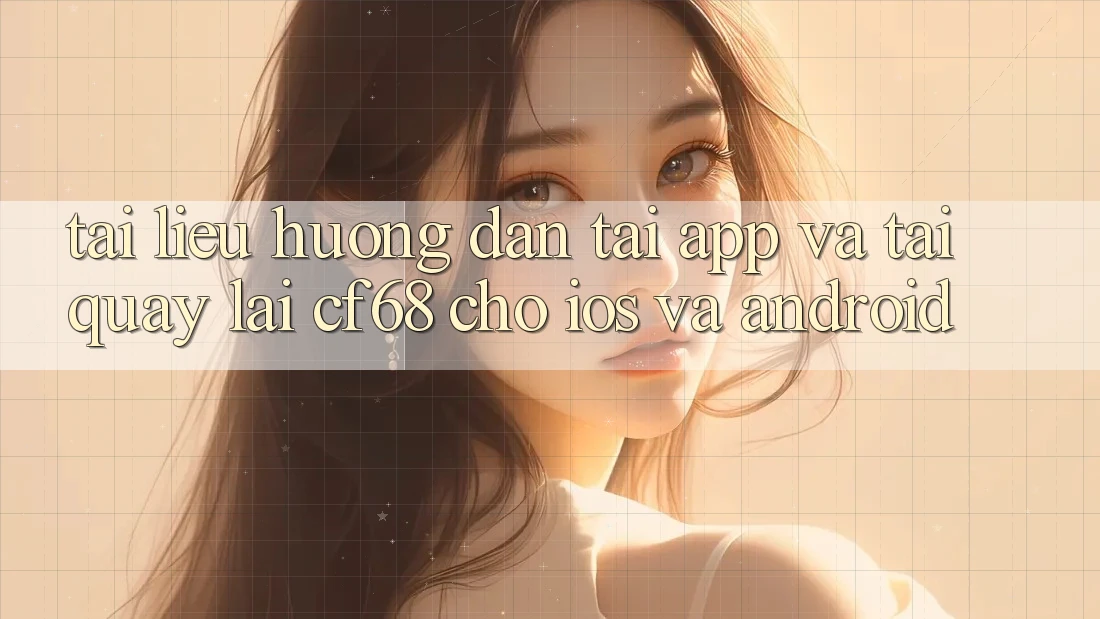 Tài liệu hướng dẫn Tải App Và Tải quay lại cf68 Cho iOS và Android Tài liệu hướng dẫn Tải App Và Tải quay lại cf68 Cho iOS và Android