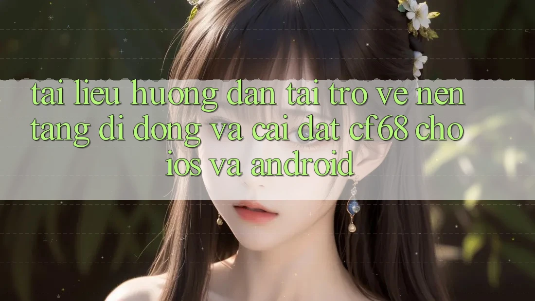 Tài liệu hướng dẫn Tải trở về Nền tảng di động Và Cài Đặt cf68 Cho iOS và Android Tài liệu hướng dẫn Tải trở về Nền tảng di động Và Cài Đặt cf68 Cho iOS và Android