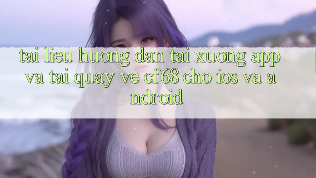 Tài liệu hướng dẫn Tải xuống App Và Tải quay về cf68 Cho iOS và Android