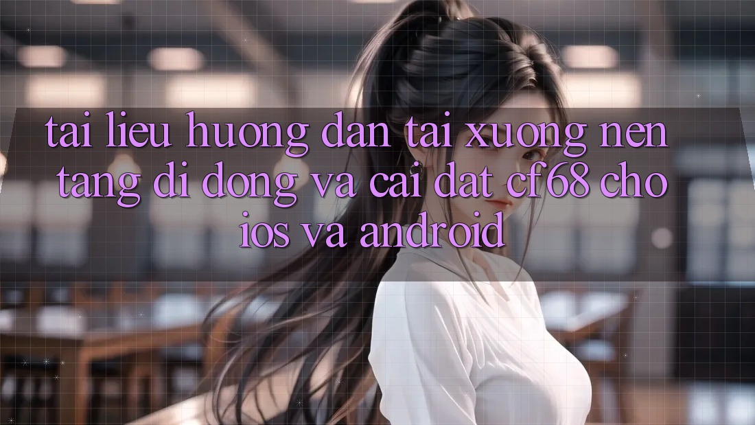 Tài liệu hướng dẫn Tải xuống Nền tảng di động Và Cài Đặt cf68 Cho iOS và Android Tài liệu hướng dẫn Tải xuống Nền tảng di động Và Cài Đặt cf68 Cho iOS và Android