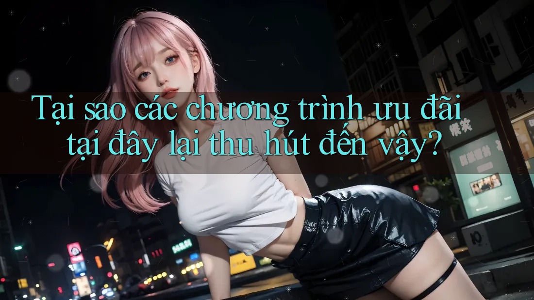 Tại sao các chương trình ưu đãi tại đây lại thu hút đến vậy?
