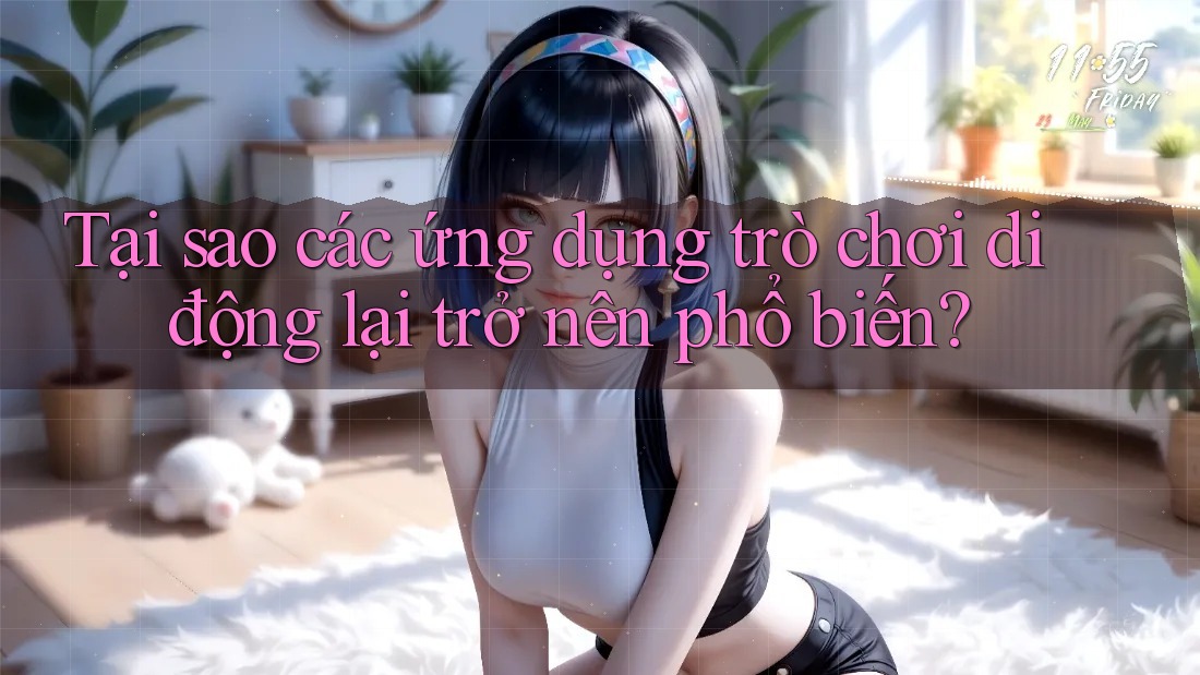 Tại sao các ứng dụng trò chơi di động lại trở nên phổ biến? Tại sao các ứng dụng trò chơi di động lại trở nên phổ biến?