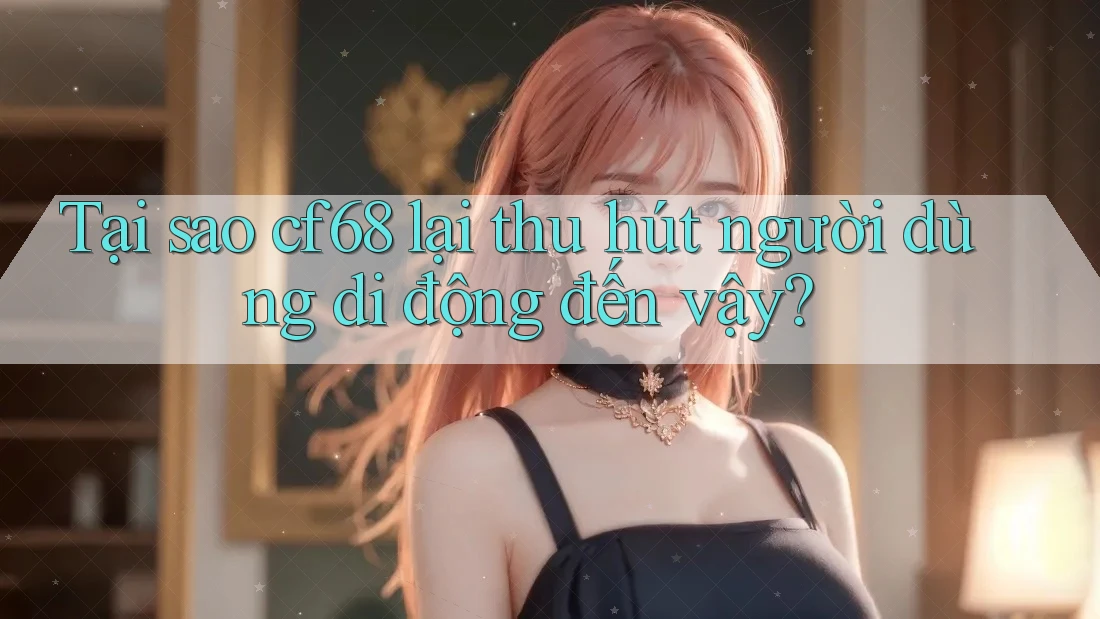 Tại sao cf68 lại thu hút người dùng di động đến vậy? Tại sao cf68 lại thu hút người dùng di động đến vậy?