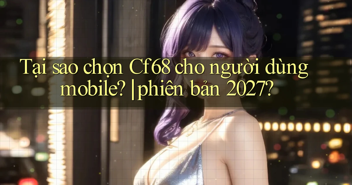 Tại sao chọn Cf68 cho người dùng mobile phiên bản 2027