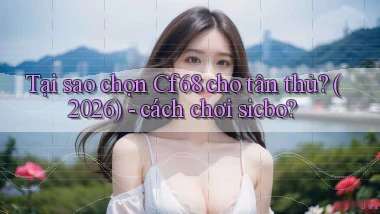 Tại sao chọn Cf68 cho tân thủ (2026)   cách chơi sicbo