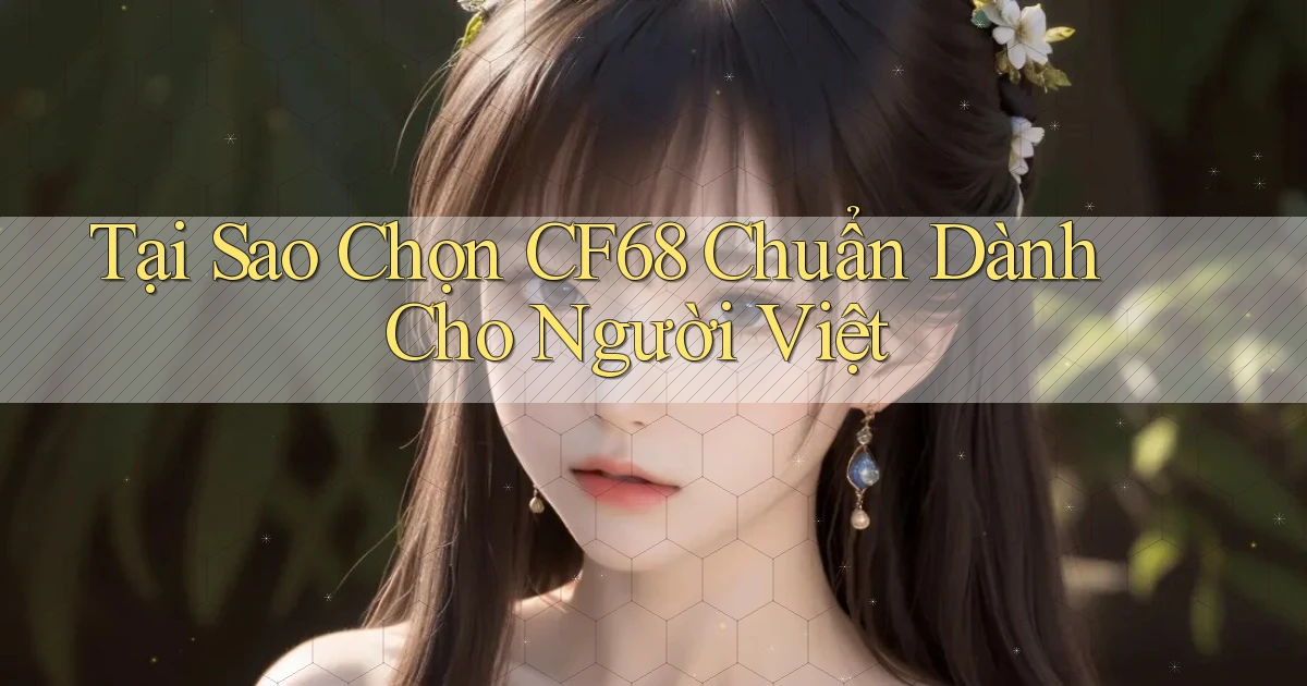 tại sao chọn cf68 chuẩn dành cho người việt