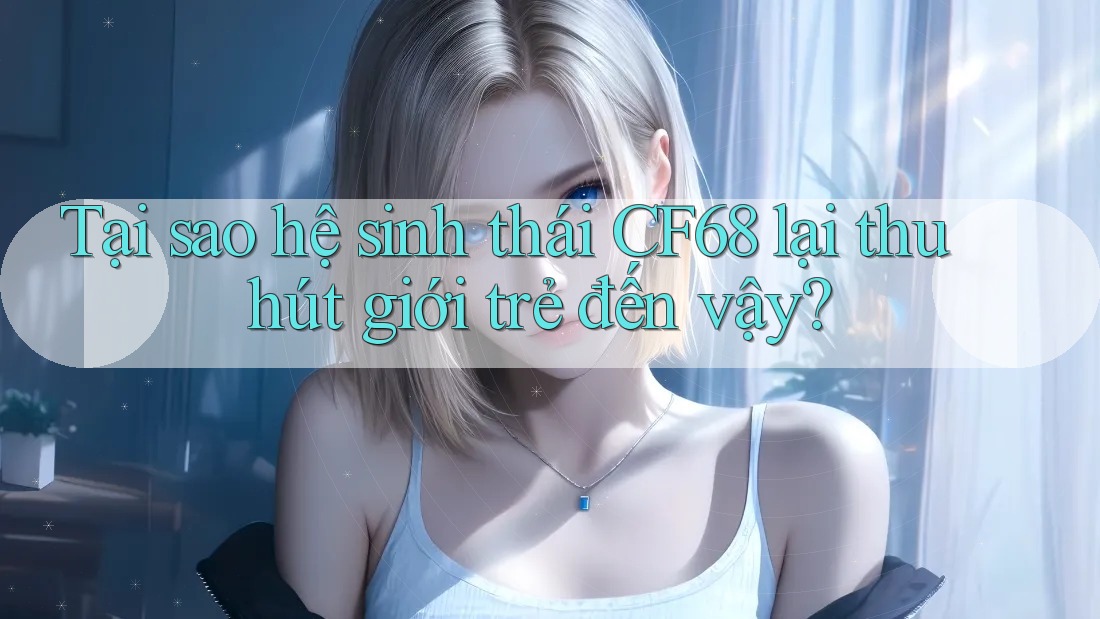 Tại sao hệ sinh thái CF68 lại thu hút giới trẻ đến vậy? Tại sao hệ sinh thái CF68 lại thu hút giới trẻ đến vậy?