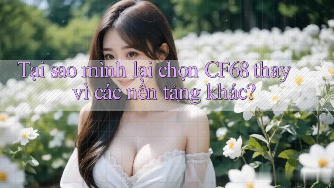 Tại sao mình lại chọn CF68 thay vì các nền tảng khác? Tại sao mình lại chọn CF68 thay vì các nền tảng khác?