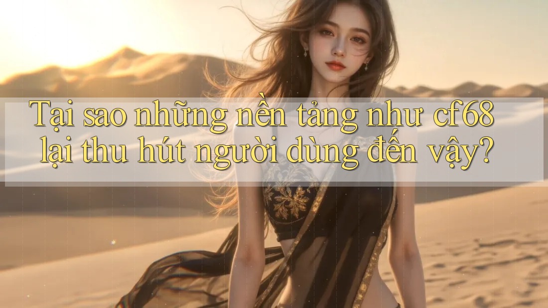 Tại sao những nền tảng như cf68 lại thu hút người dùng đến vậy? Tại sao những nền tảng như cf68 lại thu hút người dùng đến vậy?