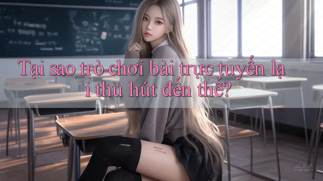 Tại sao trò chơi bài trực tuyến lại thu hút đến thế?