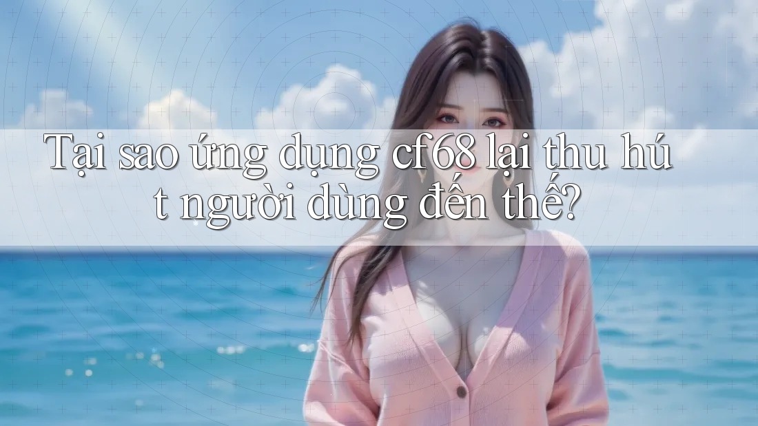 Tại sao ứng dụng cf68 lại thu hút người dùng đến thế?