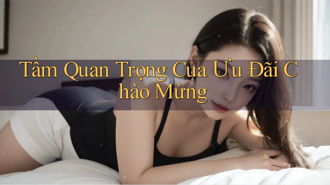 Tầm Quan Trọng Của Ưu Đãi Chào Mừng Tầm Quan Trọng Của Ưu Đãi Chào Mừng