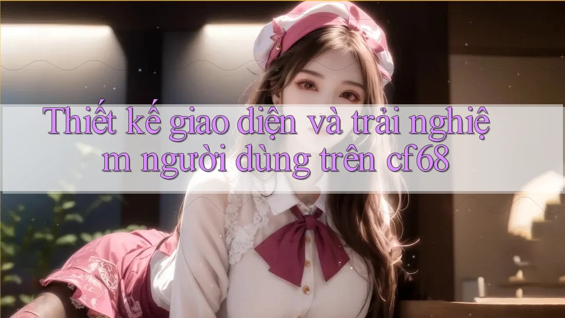Thiết kế giao diện và trải nghiệm người dùng trên cf68