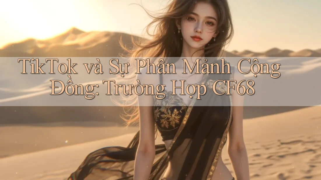 TikTok và Sự Phân Mảnh Cộng Đồng: Trường Hợp CF68