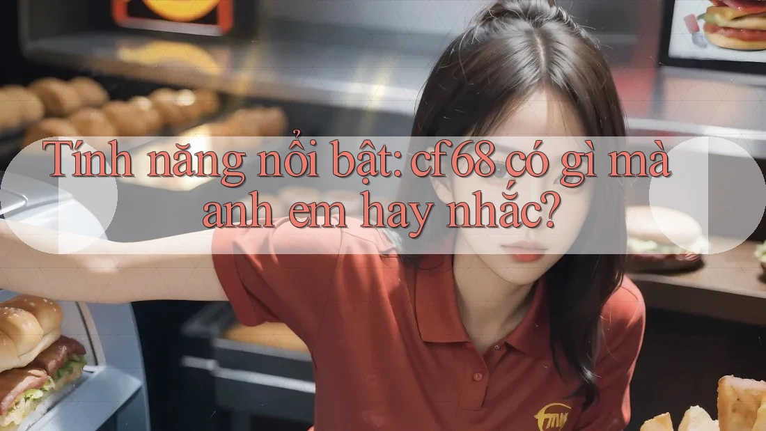 Tính năng nổi bật: cf68 có gì mà anh em hay nhắc?