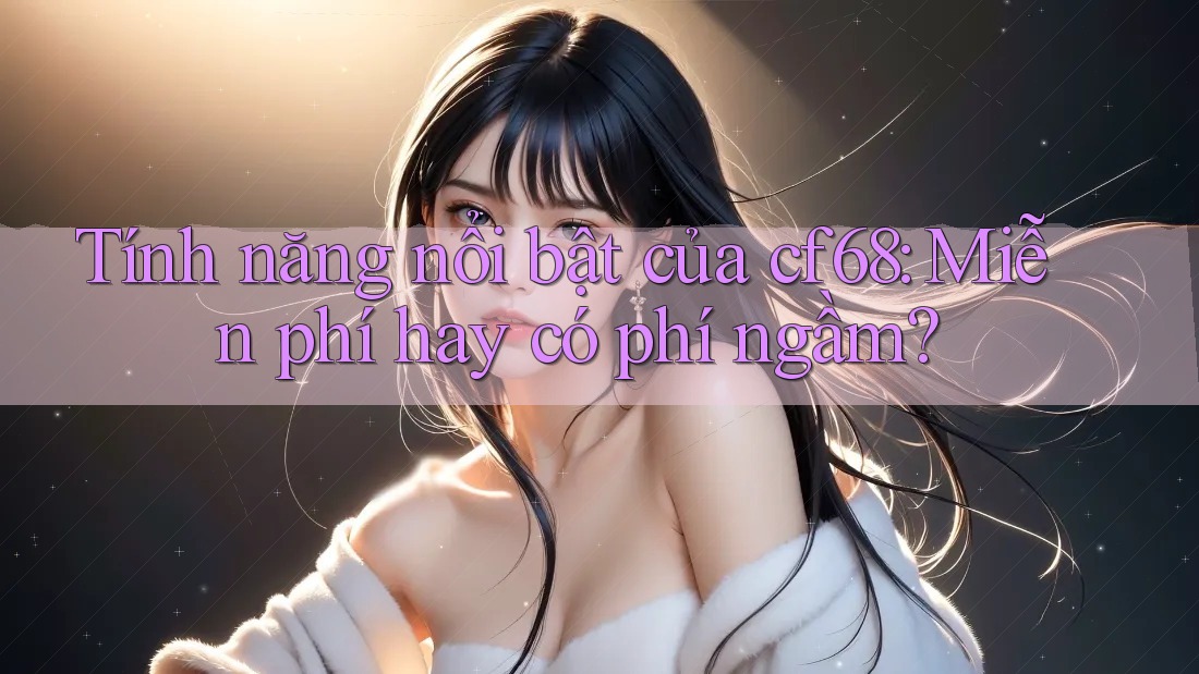 Tính năng nổi bật của cf68: Miễn phí hay có phí ngầm? Tính năng nổi bật của cf68: Miễn phí hay có phí ngầm?