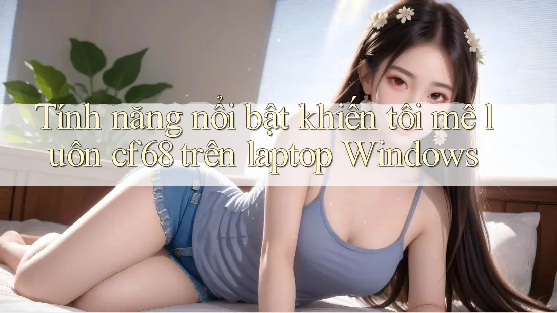 Tính năng nổi bật khiến tôi mê luôn cf68 trên laptop Windows