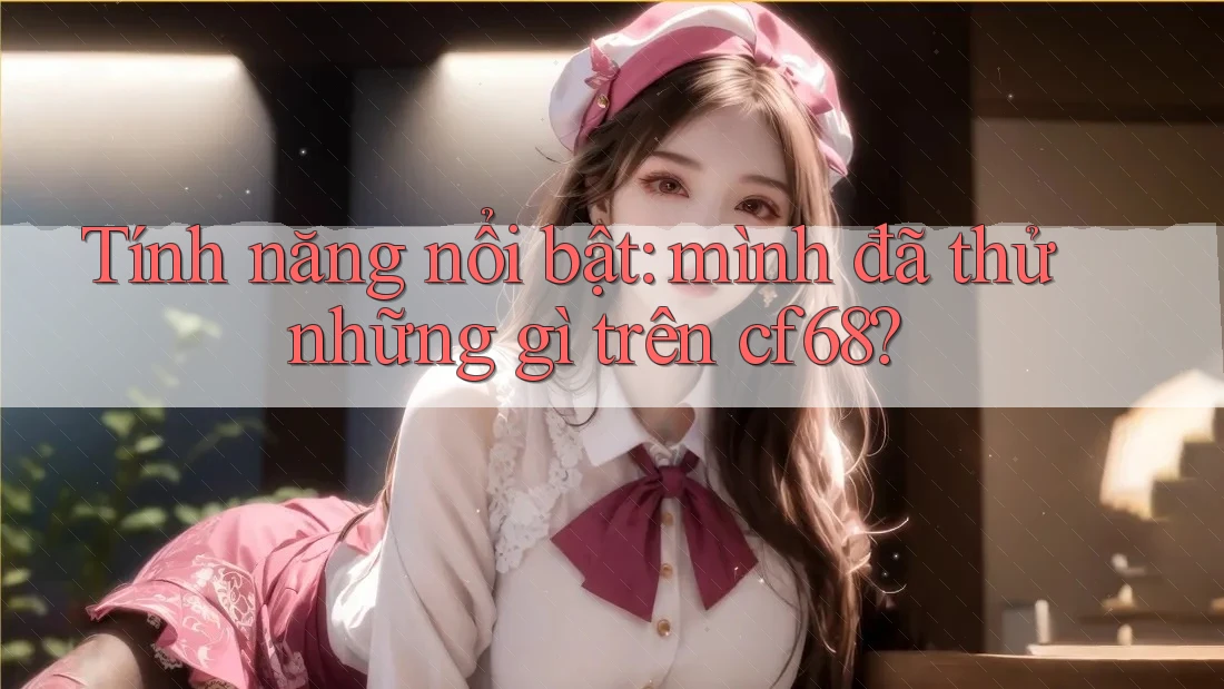 Tính năng nổi bật: mình đã thử những gì trên cf68? Tính năng nổi bật: mình đã thử những gì trên cf68?