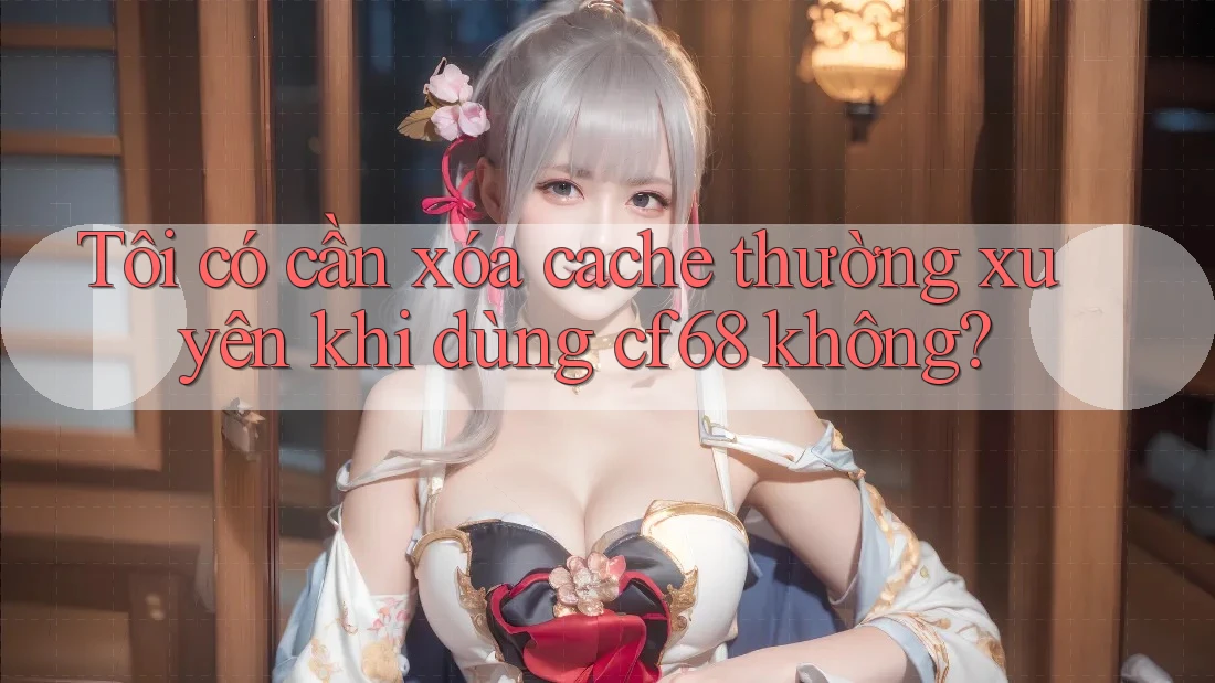 Tôi có cần xóa cache thường xuyên khi dùng cf68 không?