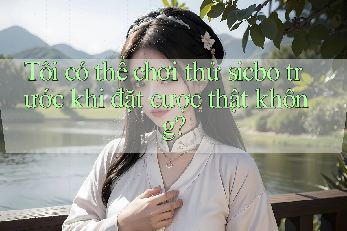 Tôi có thể chơi thử sicbo trước khi đặt cược thật không? Tôi có thể chơi thử sicbo trước khi đặt cược thật không?