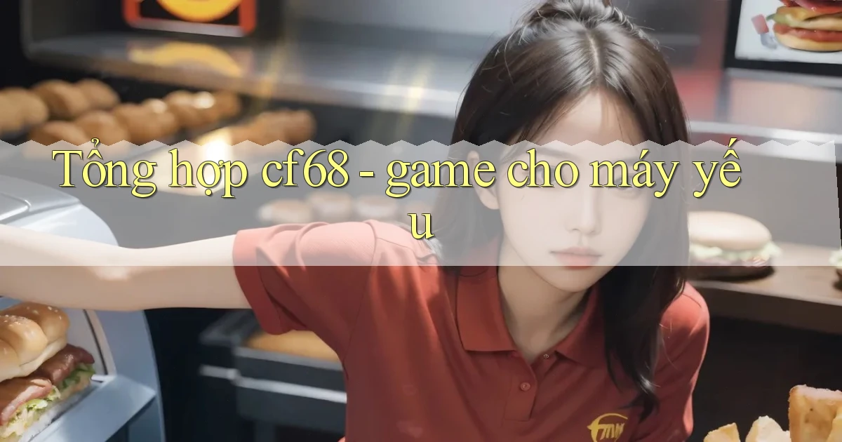 Tổng hợp cf68   game cho máy yếu