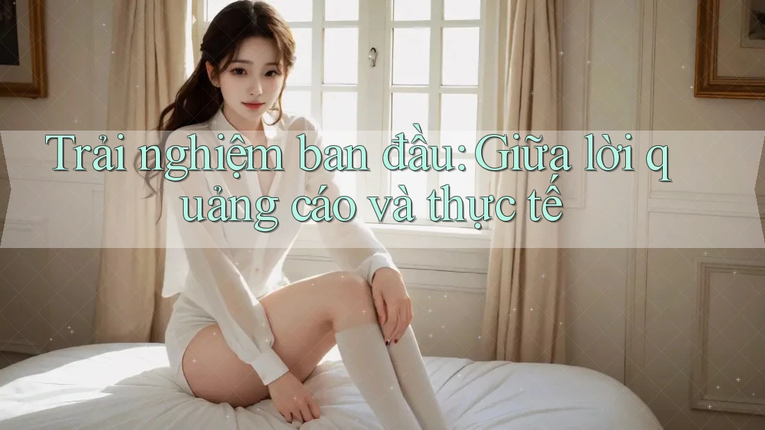 Trải nghiệm ban đầu: Giữa lời quảng cáo và thực tế Trải nghiệm ban đầu: Giữa lời quảng cáo và thực tế